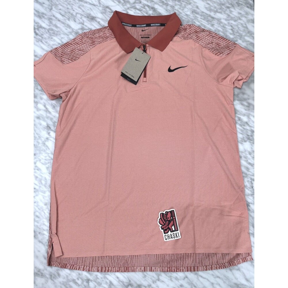 Nike Court Dri-Fit ADV Slam Tennis Jersey Polo top Men's XL FD5244-606 $105 NEW